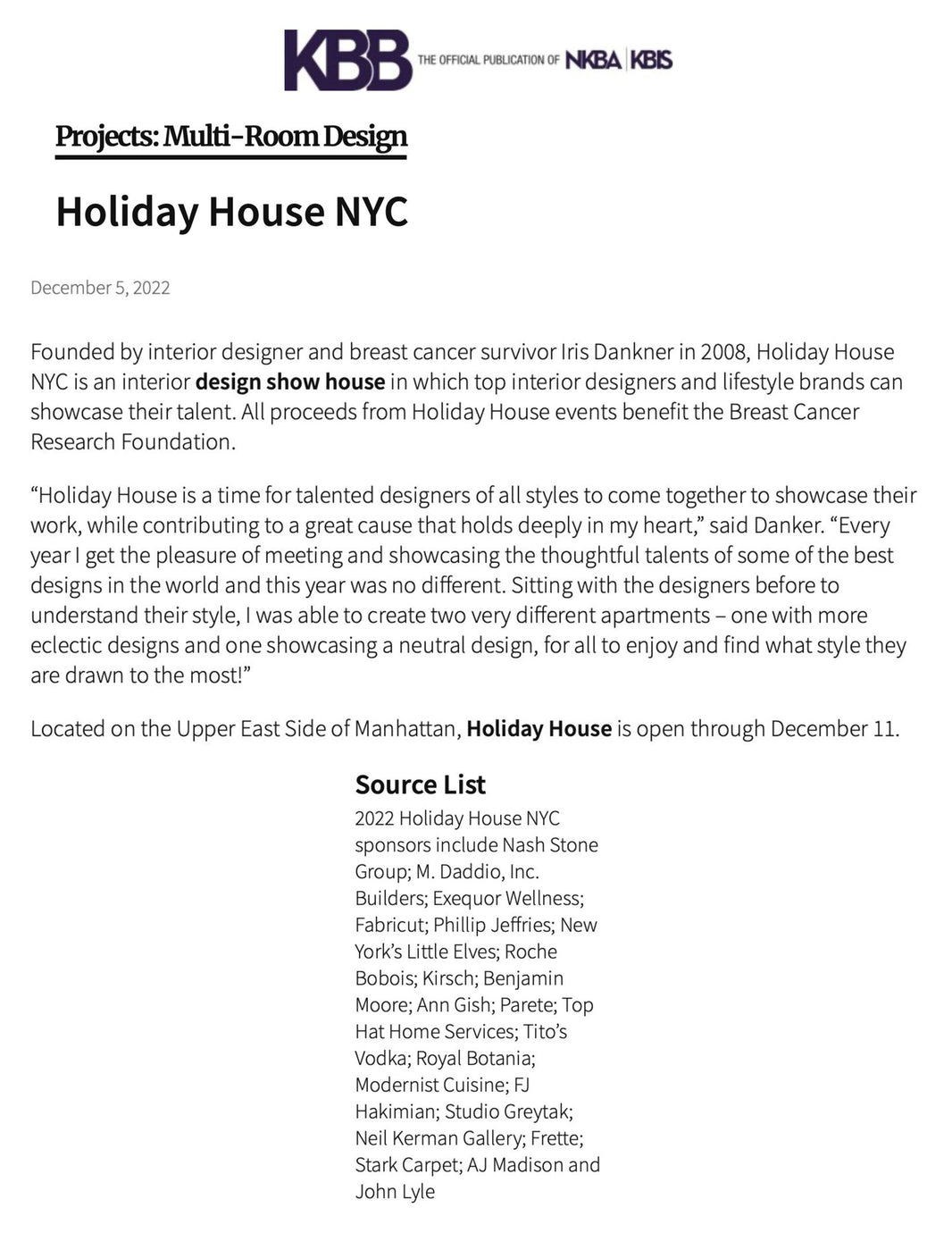 KITCHEN & BATH BUSINESS