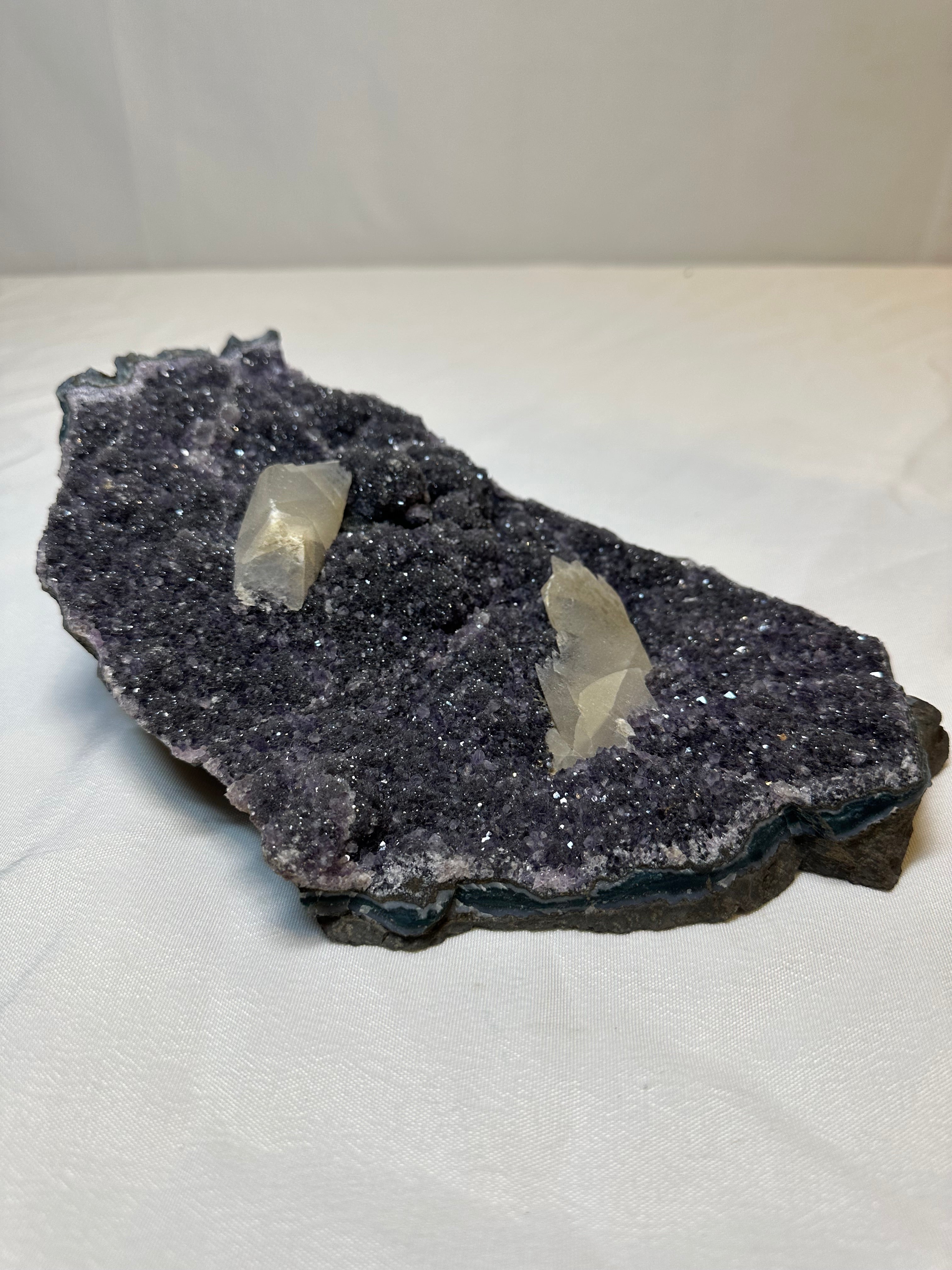 Améthyste avec quartz