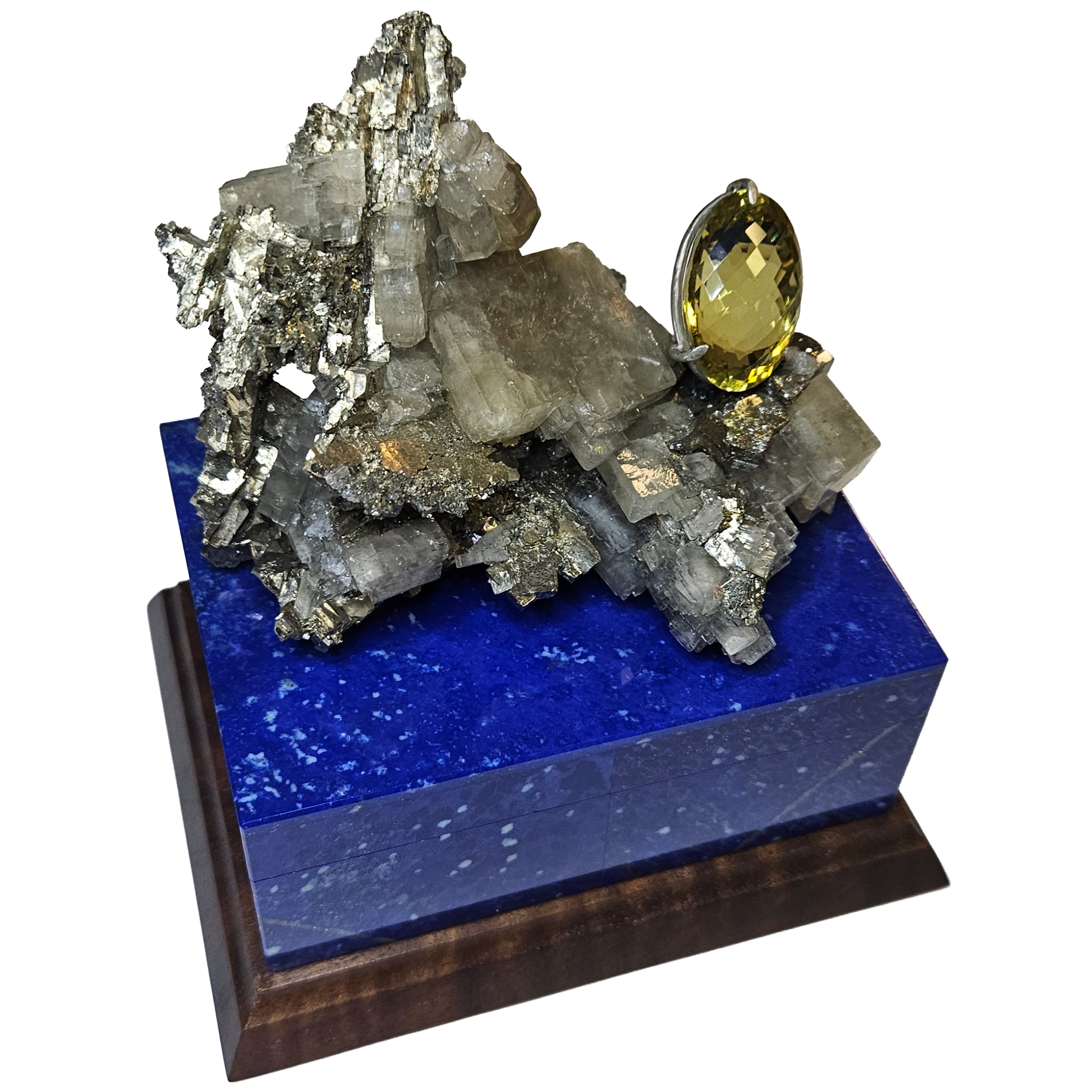 Bling Box 10: Mica Quartz on Lapis