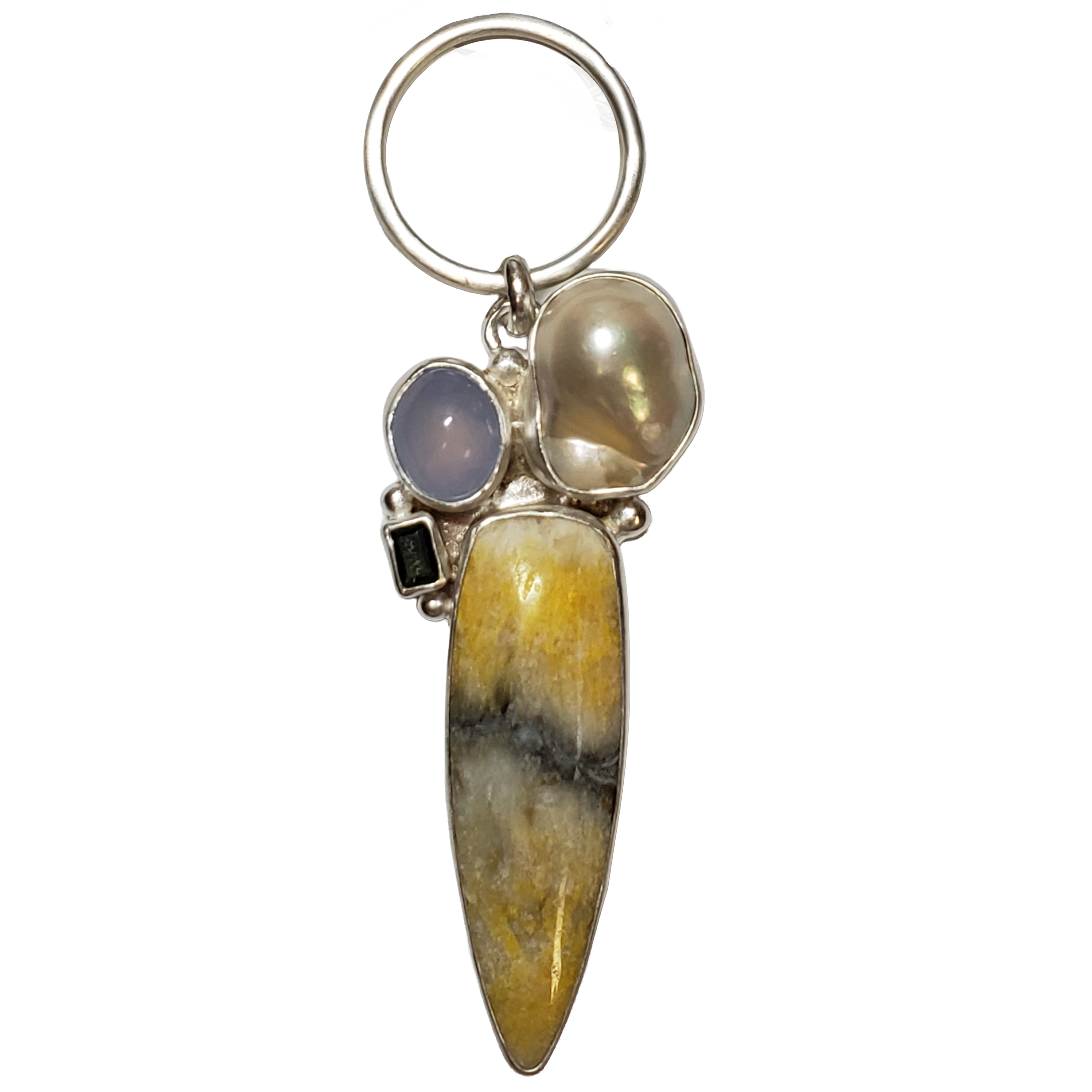 Bumblebee Jasper Keychain