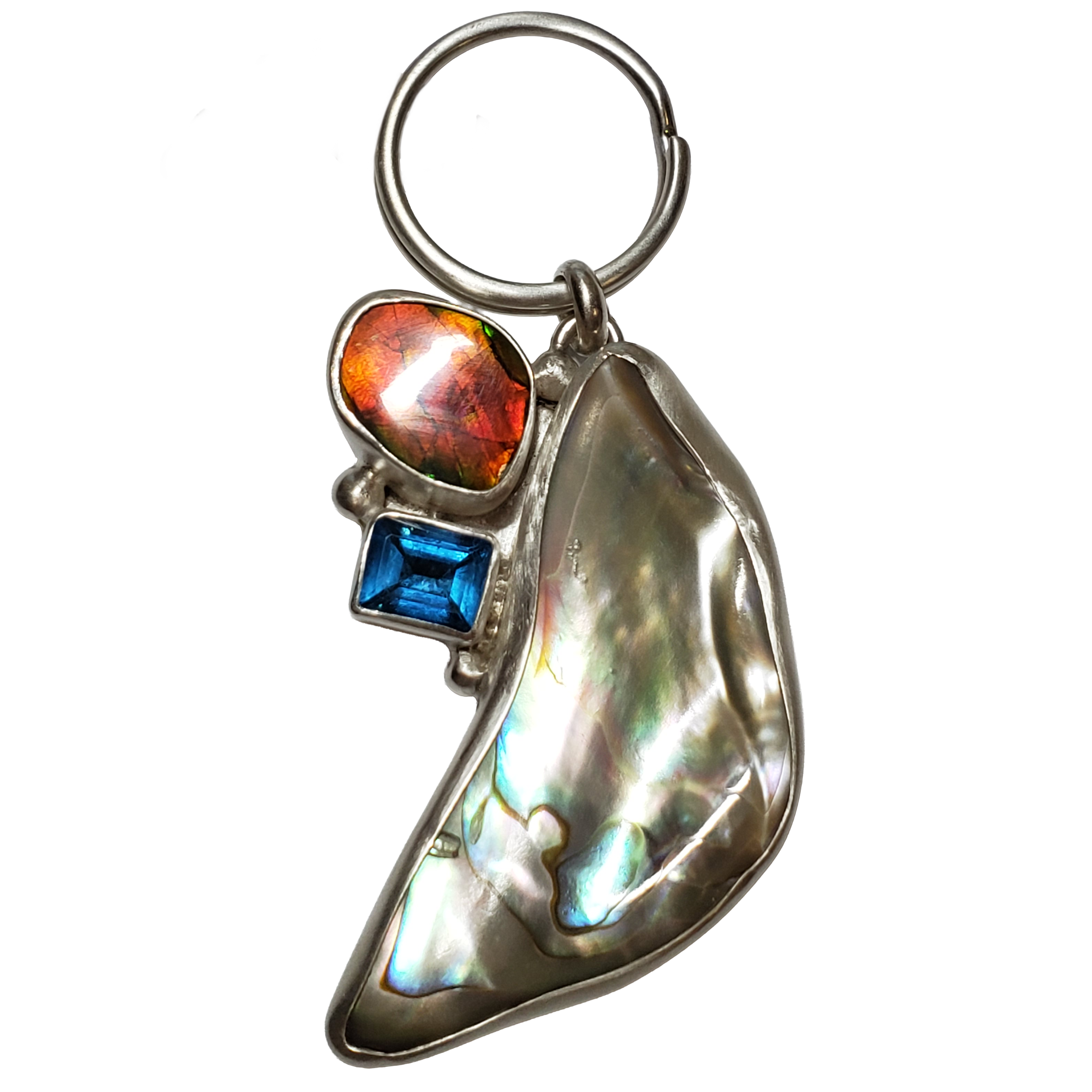Abalone Keychain