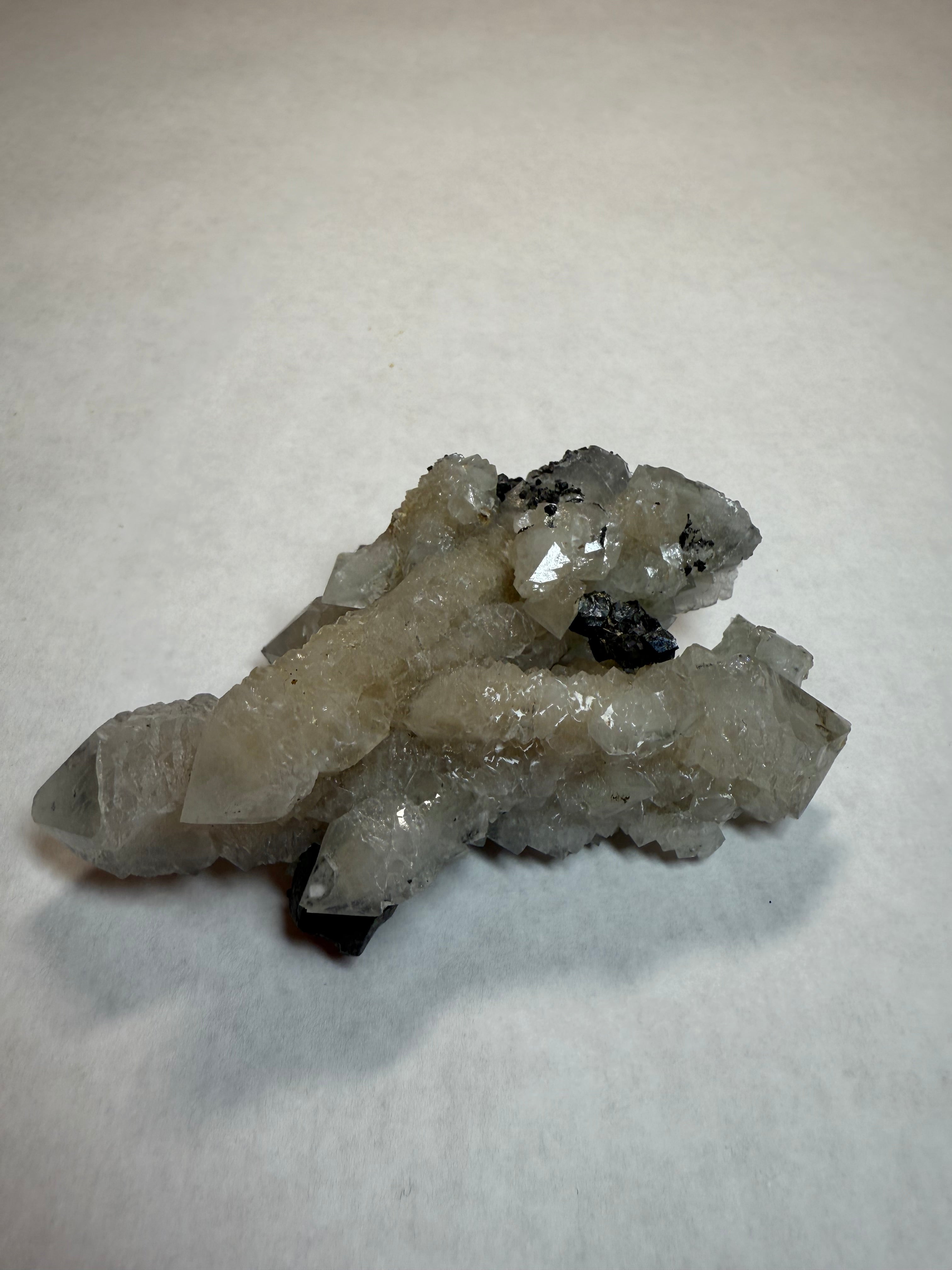 Schorl sur Quartz