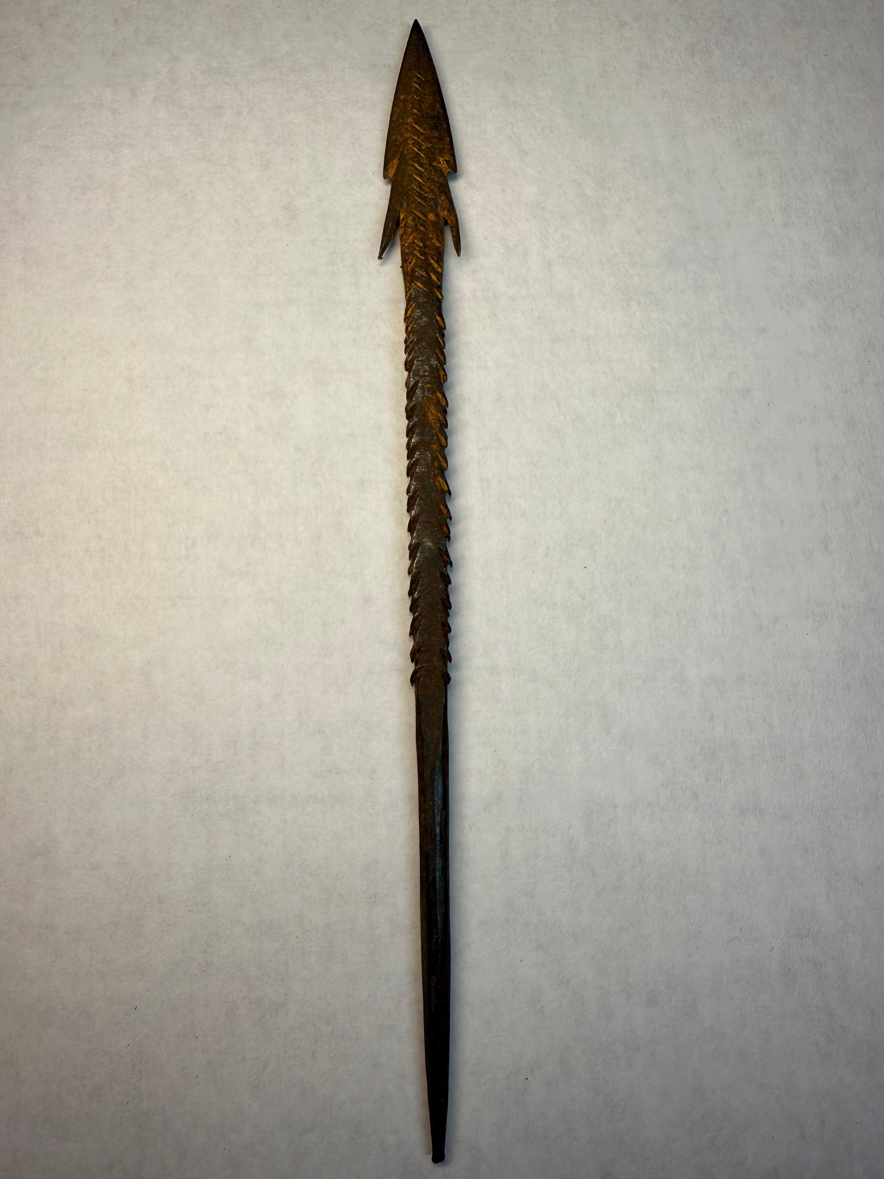 Antique Iron Arrow Tip