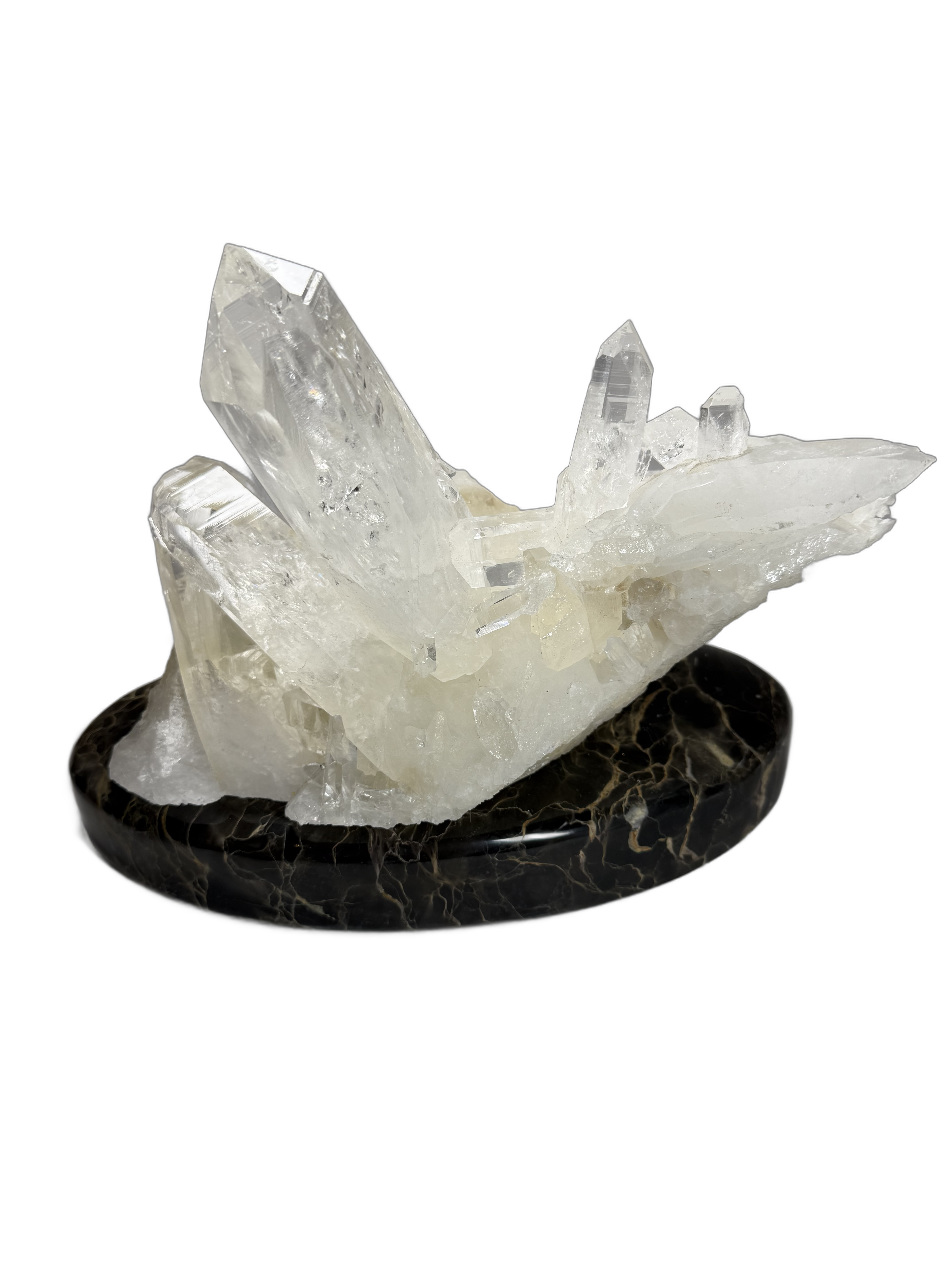 Columbian Quartz on Marble Base
